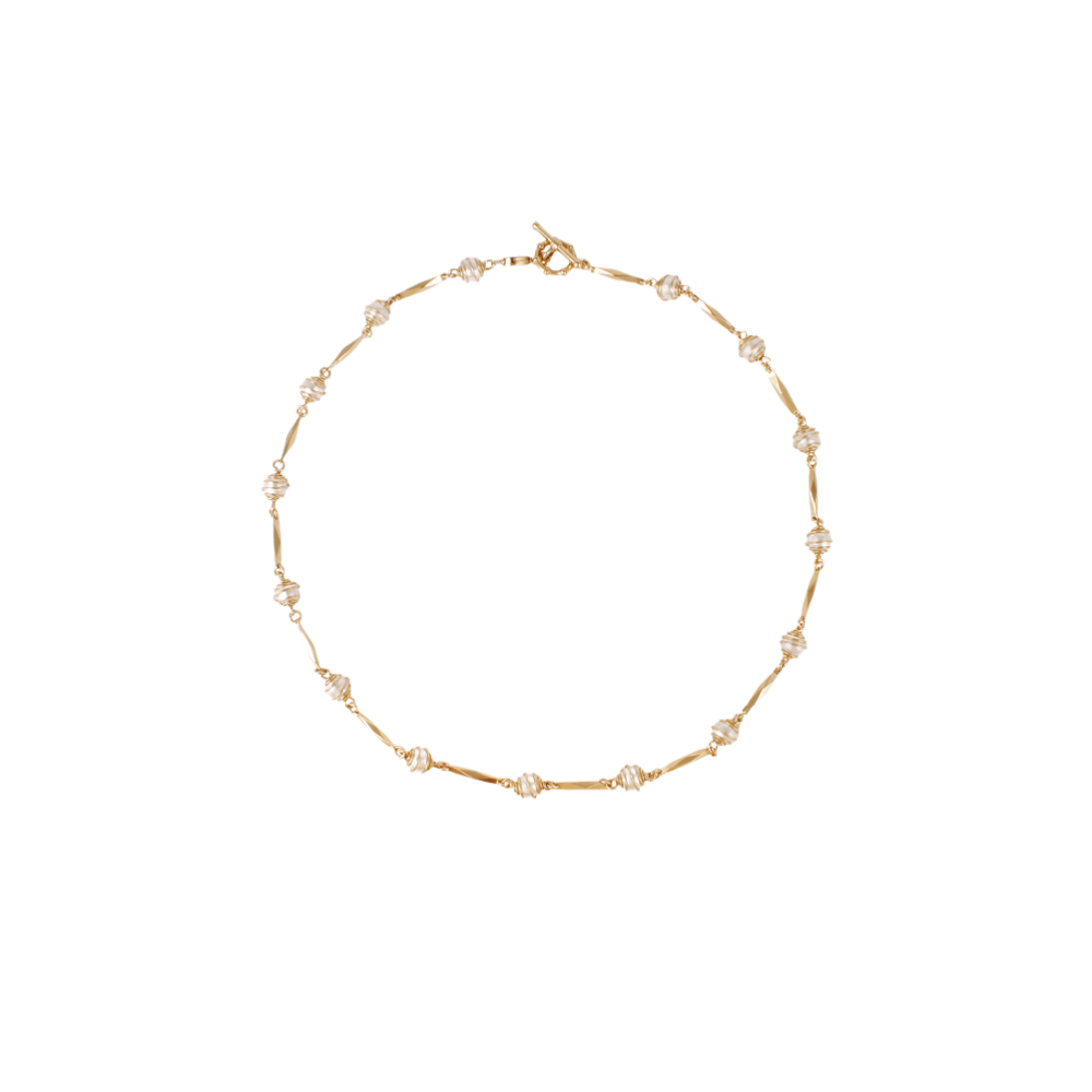 Perla necklace in gold