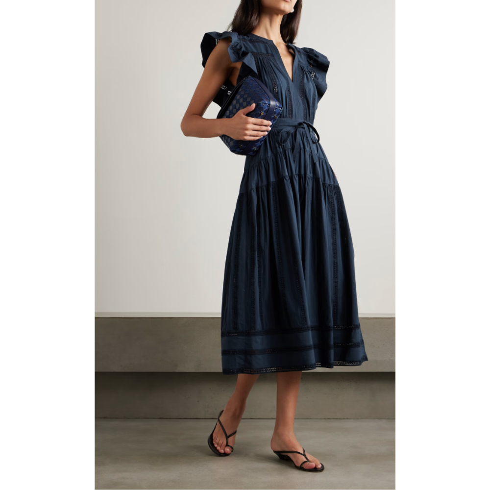 Emery Dress in midnight