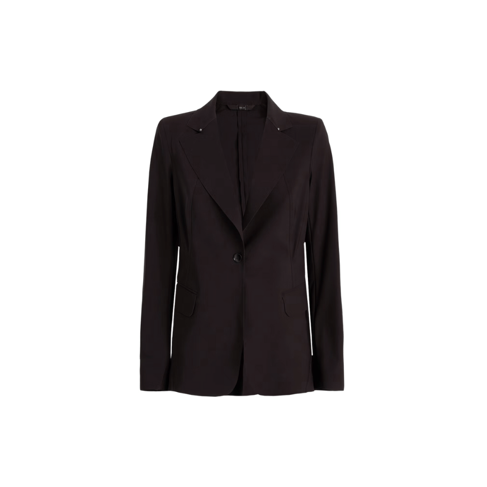 Roccoco Single-Breasted Blazer in Black