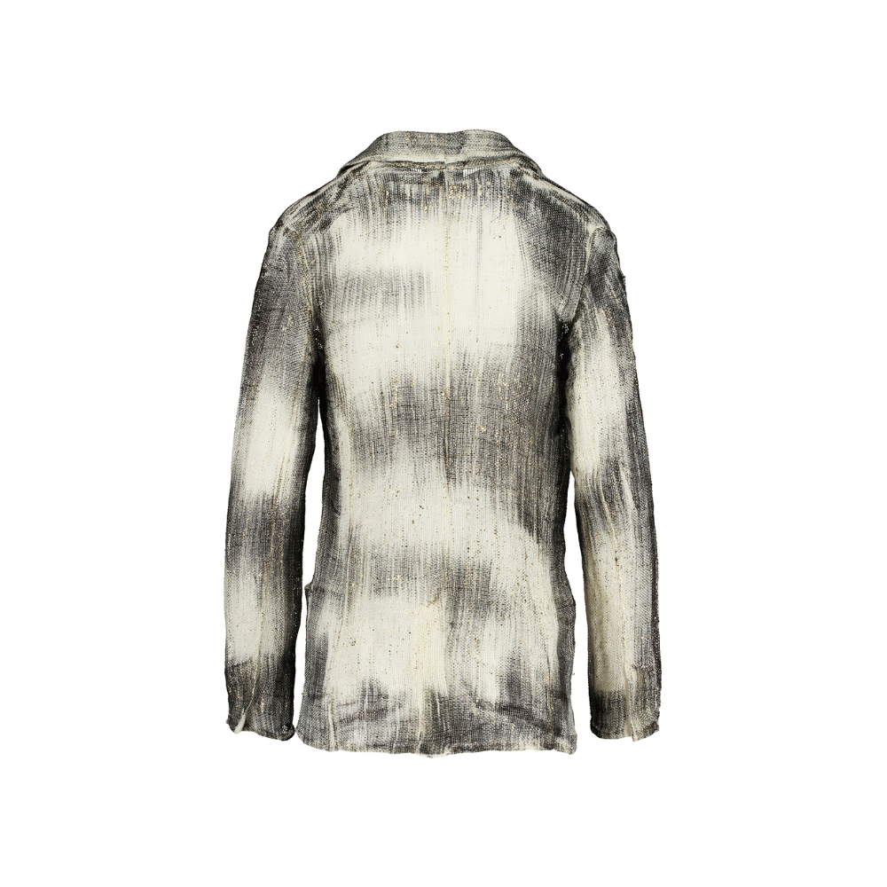 Avant Toi Brushed Linen Lamination Rever Jacket in Husky – International designer fashion boutique Australia Riada Concept Woollahra