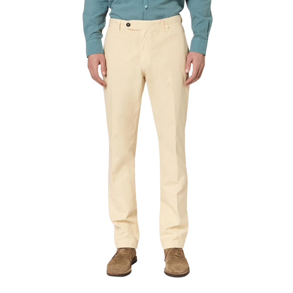 Winch2  Cotton Panama Trousers in summer sand