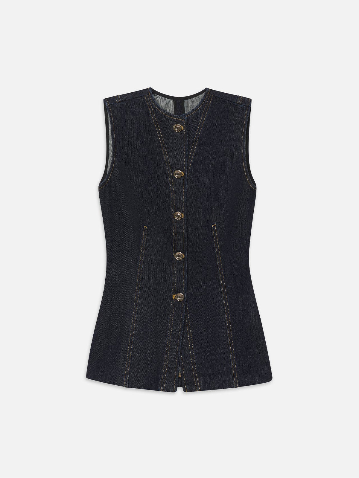 The Form Vest in Rinse