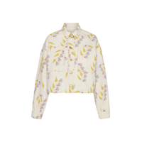 Ulla Johnson Bobbi Cropped Jacket in Infinite Flower – luxury cotton floral denim jacket Australia Available instore and online at Riada Concept, Woollahra — Sydney’s destination for a curated selection of international luxury brands