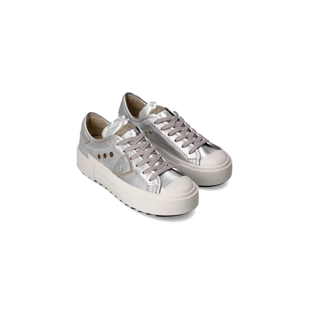 Sneakers Paris Haute Tennis Women in Silver