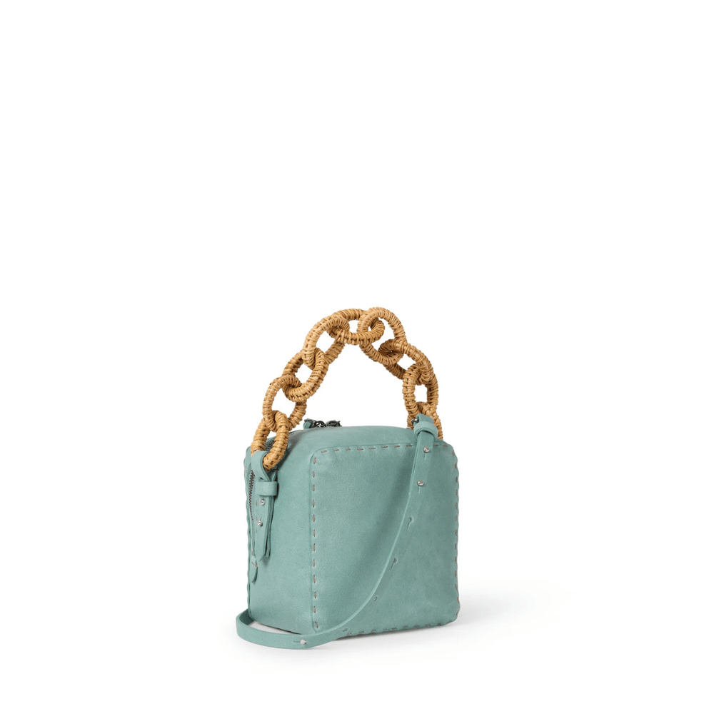 Henry Beguelin Noah Catena Raffia Small Bag in Artico