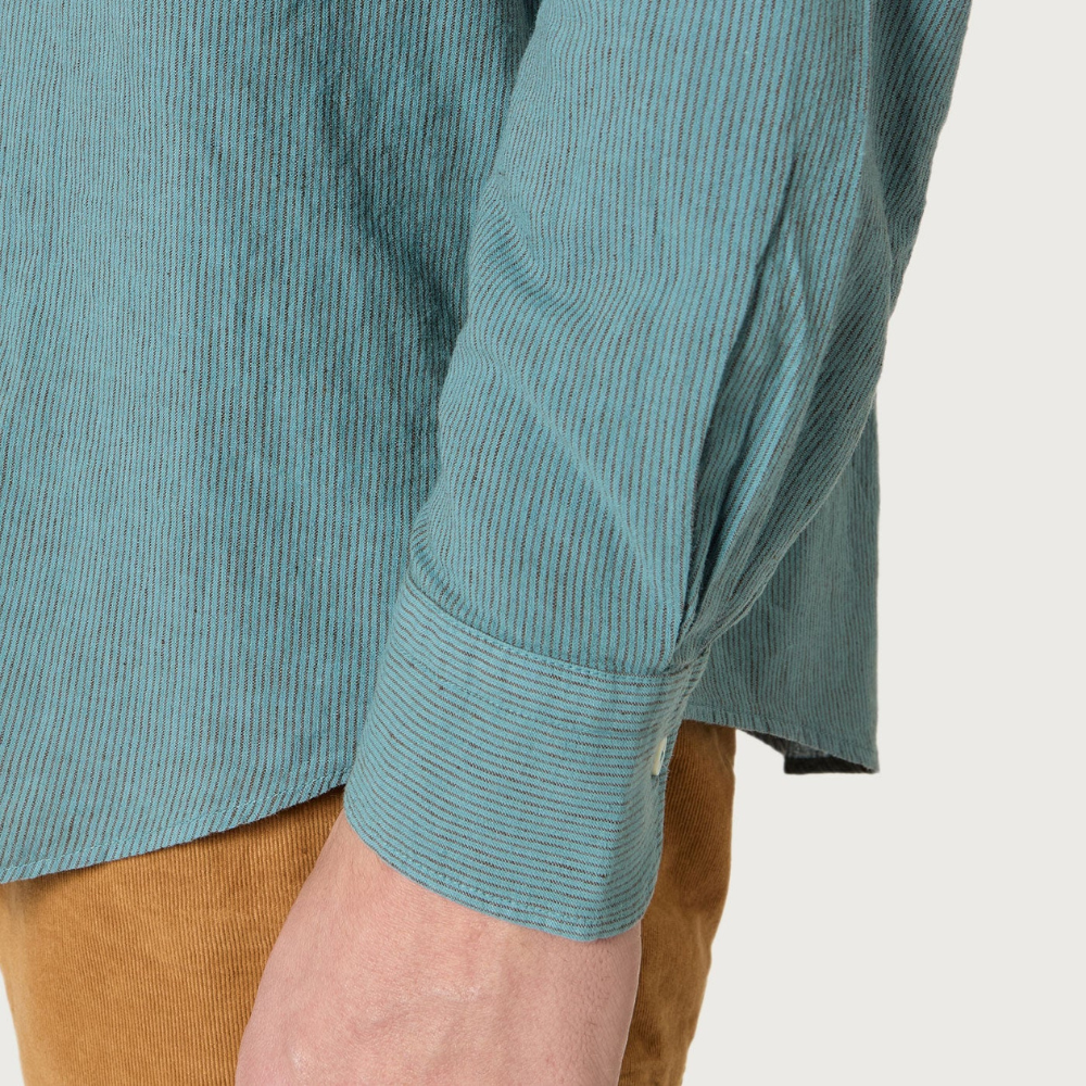 Genova Linen Cotton Shirt in polvere