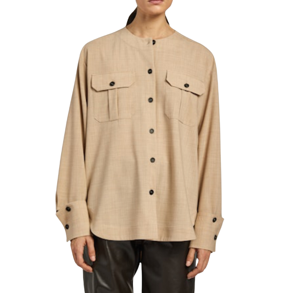 Shirt in medium beige