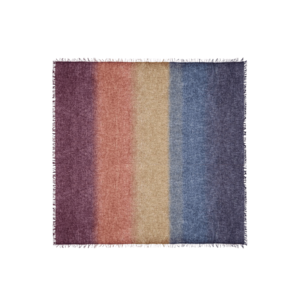 Faliero Sarti Foulard Cristina Gradient Square Scarf in Burgundy and Blue Shop the latest Faliero Sarti Scarves collections; printed, stylish scarfs in luxe fabrics made in Italy. Shop online & in store at Riada Concept.