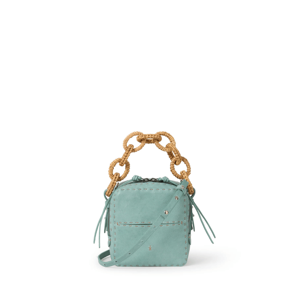 Henry Beguelin Noah Catena Raffia Small Bag in Artico