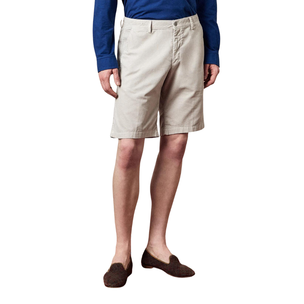 Vela  Cotton Bermuda Shorts in calce