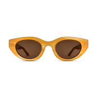 Thierry Lasry ACIDITY Cat-Eye Sunglasses in Yellow Horn Pattern - International designer fashion boutique Australia Riada Concept Woollahra