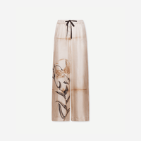 Pierre Louis Mascia ALOE Palazzo Silk Trousers in BAMBÙ – International designer fashion boutique Australia Riada Concept Woollahra