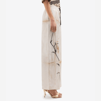 Pierre Louis Mascia ALOE Palazzo Silk Trousers in BAMBÙ – International designer fashion boutique Australia Riada Concept Woollahra