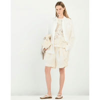 HIGH Everyday Couture Alpine Openwork Floral Sweater in White - International designer fashion boutique Australia Riada Concept Woollahra