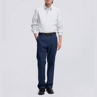 Aspesi Slim Fit Striped Cotton Poplin Shirt in Blue and White – International designer fashion boutique Australia Riada Concept Woollahra