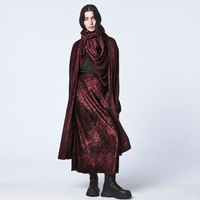 Shop Avant Toi’s hand-painted pomegranate scarf in Bordeaux at Riada Concept. Botanical silk print, soft cashmere-silk knit and distressed edges