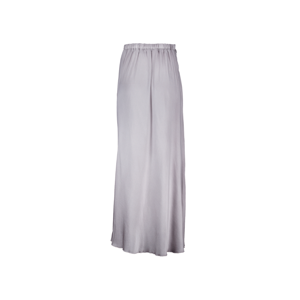 Avant Toi Hand-Painted Stretch Silk Maxi Skirt in Ash – International designer fashion boutique Australia Riada Concept Woollahra