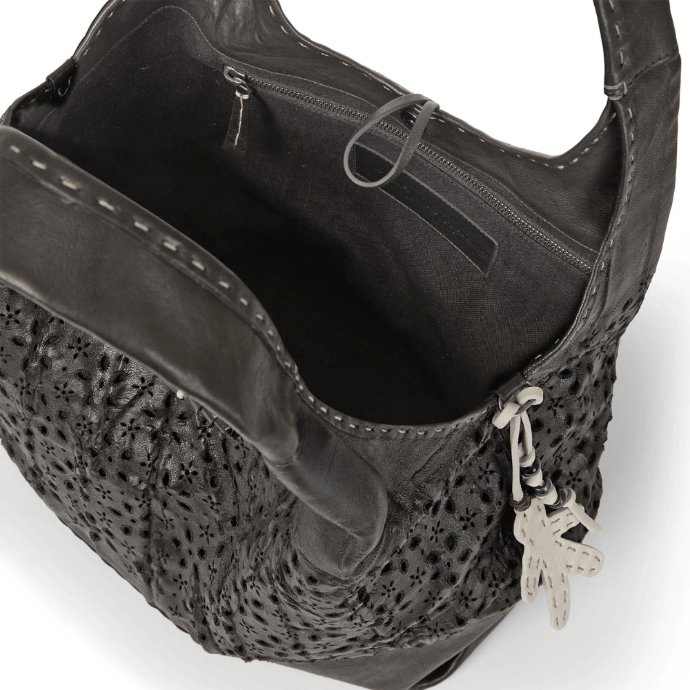 Henry Beguelin Large Size Canotta Alamaro Baku Bag in Nero BD5911 HENRY BEGUELIN Designer fashion handbags shop online and in store High End fashion boutique Sydney Australia Riada Concept