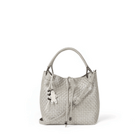 Henry Beguelin Small Size Daria Lace Intreccio Laminato Bag in Polvere BD5926 HENRY BEGUELIN Designer fashion handbags shop online and in store High End fashion boutique Sydney Australia Riada Concept