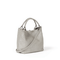 Henry Beguelin Small Size Daria Lace Intreccio Laminato Bag in Polvere BD5926 HENRY BEGUELIN Designer fashion handbags shop online and in store High End fashion boutique Sydney Australia Riada Concept