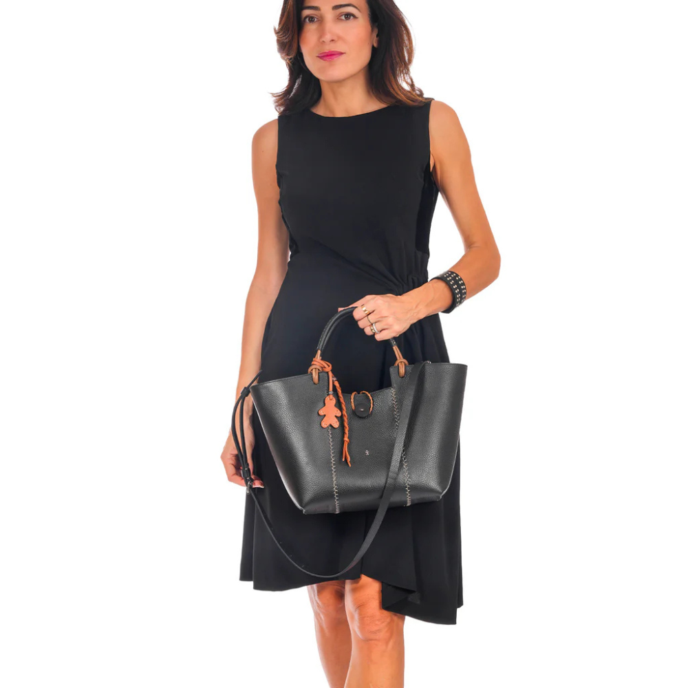 Betta M Muflone Bag in Nero