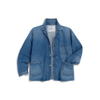 Frank & Eileen Bantry denim barn jacket in 1978 Wash medium blue denim