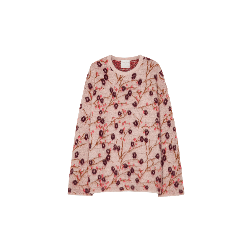 Forte Forte Cherry Blossom Gauze Jacquard Sweater Loto – International designer fashion boutique Australia Riada Concept Woollahra