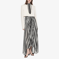 Philosophy di Lorenzo Serafini Cropped Grain de Poudre Jacket in Ivory, international luxury fashion brands jackets available at Riada Concept Woollahra, Sydney Australia and online