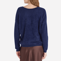 Absolut Cashmere Deborah V-Neck Cardigan in Navy – International designer fashion boutique Australia Riada Concept Woollahra