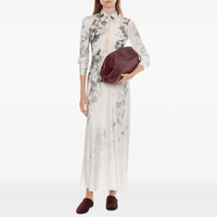 Alberta Ferretti Degrade Printed Washed Satin Skirt Multi Ice – International designer fashion boutique Australia Riada Concept Woollahra