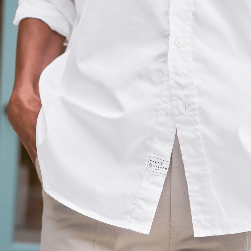 Frank & Eileen Relaxed Button-Up Eileen Shirt in White Cotton Shop Frank & Eileen online in Australia at Riada Concept – official stockist of Frank & Eileen shirts, dresses, and linen pants. Discover timeless, premium women's fashion with fast shipping from Sydney.
