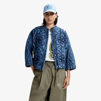 Essentiel Antwerp Jatropha Quilted Embroidered Denim Jacket in Nile Blue – International designer fashion boutique Australia Riada Concept Woollahra