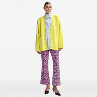 Essentiel Antwerp Jomber Relaxed Knit Cardigan in Lemon Squeeze – International designer fashion boutique Australia Riada Concept Woollahra