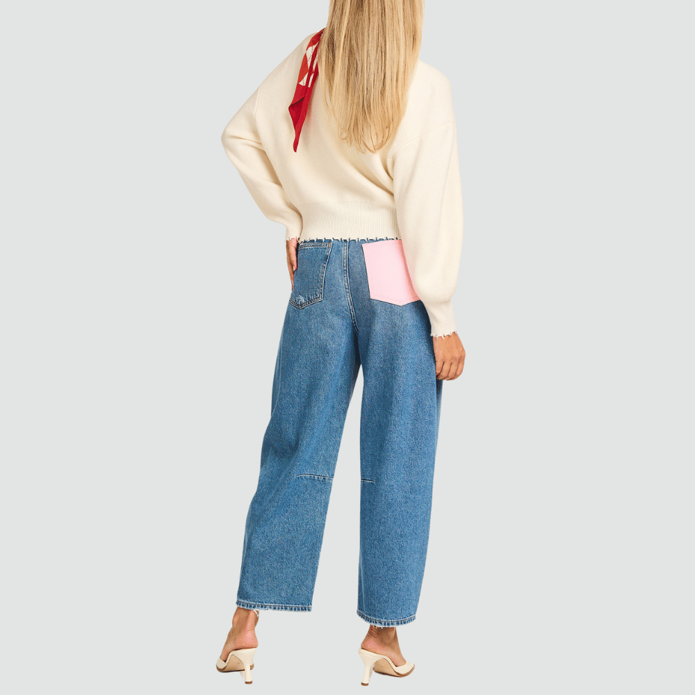 Essentiel Antwerp Ideas Pearl-Embellished Cardigan in Off-White – International designer fashion boutique Australia Riada Concept Woollahra