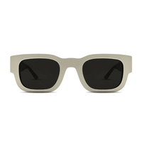 Thierry Lasry FOXXXY Rectangular Sunglasses in Beige - International designer fashion boutique Australia Riada Concept Woollahra