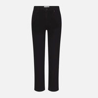 FRAME Le Sleek Straight High-Rise Jean in Black – International designer fashion boutique Australia Riada Concept Woollahra