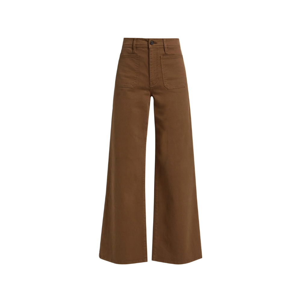 Frame Le Slim Palazzo Harbor Pocket in Ledger