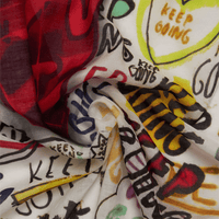 Faliero Sarti Big Love Modal Cotton Cashmere Stole in Multicolour – International designer fashion boutique Australia Riada Concept Woollahra