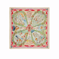 Faliero Sarti Botticelli Modal Silk Stole in Multicolour – International designer fashion boutique Australia Riada Concept Woollahra