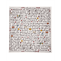 Faliero Sarti La Felicita Modal Silk Stole in White – International designer fashion boutique Australia Riada Concept Woollahra