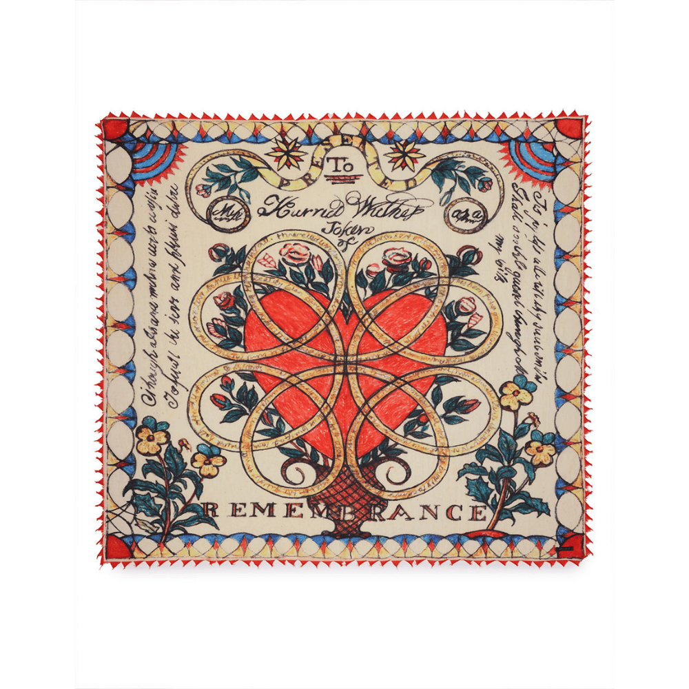 Faliero Sarti Mara Oversized Square Cotton Silk Scarf in Orange – International designer fashion boutique Australia Riada Concept Woollahra