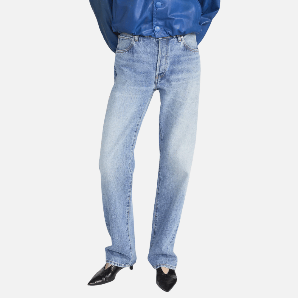 FRAME Essential Straight-Leg Jean in Rapture – International designer fashion boutique Australia Riada Concept Woollahra