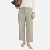 FRAME The Ranger High-Rise Crop Pant in Thyme – International designer fashion boutique Australia Riada Concept Woollahra