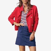 Frank and Eileen Mini Belfast Cropped Sweatshirt Peacoat in Double Decker Red Shop Frank & Eileen online in Australia at Riada Concept – official stockist of Frank & Eileen shirts, dresses, and linen pants. Discover timeless, premium women's fashion with fast shipping from Sydney.