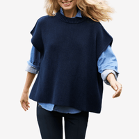 Frank & Eileen Montecito Sweater Vest in Navy Shop Frank & Eileen online in Australia at Riada Concept – official stockist of Frank & Eileen shirts, dresses, and linen pants. Discover timeless, premium women's fashion with fast shipping from Sydney.