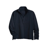 Frank & Eileen Patrick Popover Henley in British Royal Navy Shop Frank & Eileen online in Australia at Riada Concept – official stockist of Frank & Eileen shirts, dresses, and linen pants. Discover timeless, premium women's fashion with fast shipping from Sydney.