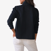 Frank & Eileen Patrick Popover Henley in British Royal Navy Shop Frank & Eileen online in Australia at Riada Concept – official stockist of Frank & Eileen shirts, dresses, and linen pants. Discover timeless, premium women's fashion with fast shipping from Sydney.