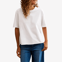 Frank & Eileen Perry NYC Crewneck Tee in White – International designer fashion boutique Australia Riada Concept Woollahra