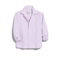 Silvio Untuckable Button-Up Shirt in Wild Purple Stripe Shop Frank & Eileen online in Australia at Riada Concept – official stockist of Frank & Eileen shirts, dresses, and linen pants. Discover timeless, premium women's fashion with fast shipping from Sydney.