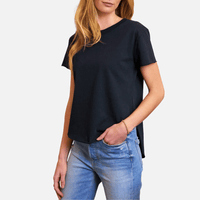 Frank & Eileen Theo Perfect Vintage Jersey Tee in British Royal Navy. International designer fashion boutique Australia Riada Concept Woollahra